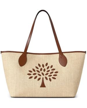 Mulberry Tree Woven Tote Bag - Natural