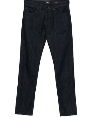 7 For All Mankind Jeans mit Logo-Patch - Blau