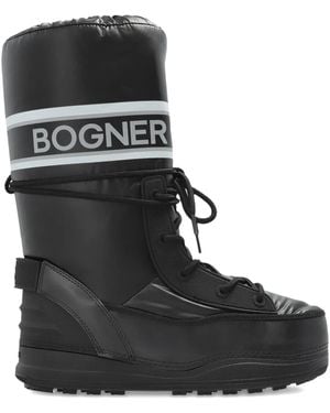 Bogner ロゴ ブーツ - ブラック