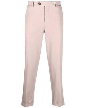 Brunello Cucinelli Tailored Turn-Up Pants - Pink