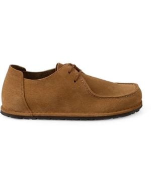 Birkenstock Utti Lace Derby Shoes - Brown