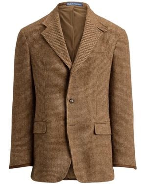 Polo Ralph Lauren Blazer Mit Zeckenmuster - Braun