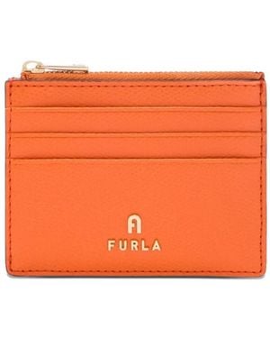 Furla Camelia カードケース - オレンジ