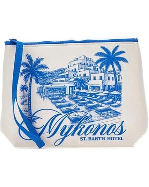 MC2 Saint Barth Clutch Aline Mykonos - Blu