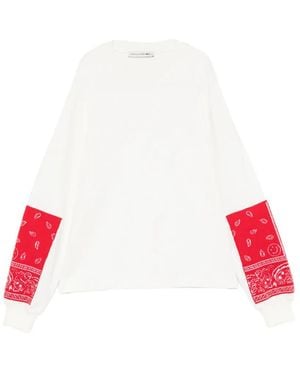 Joshua Sanders Bandana Sweatshirt - Red