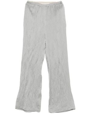 Alysi Striped Pocket Pants - White