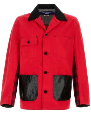 Junya Watanabe Panelled Jacket - Red