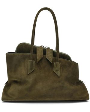 The Attico Medium La Passeggiata Shoulder Bag - Green