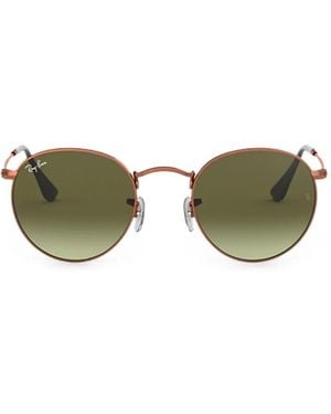 Ray-Ban Round-Frame Sunglasses - Green
