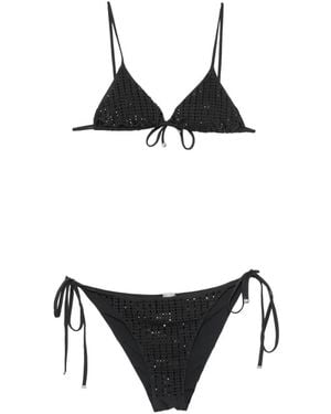 VENUJA Tie-Detail Bikini - White