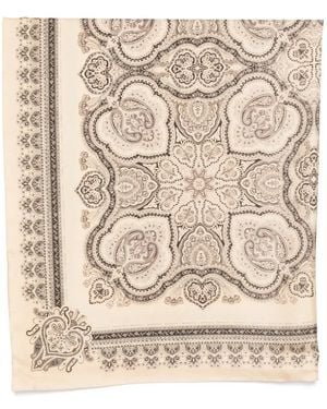 Zimmermann Paisley-Print Scarf - Natural