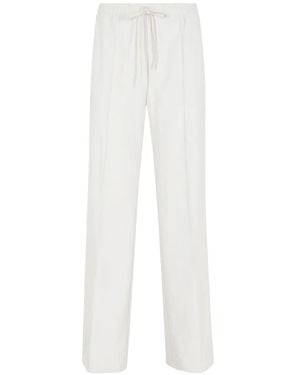 DUNO Drawstring Pants - White