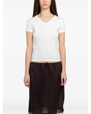 St. Agni V-Neck T-Shirt - White
