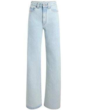 KHAITE Vaqueros Dane Con Diseño Stretch - Azul