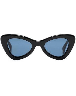 KENZO キャットアイ サングラス - ブルー