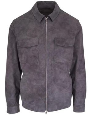 Marco Pescarolo Flap-Pocket Zip-Up Jacket - Grey