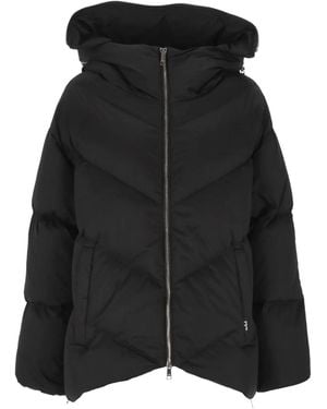 Add Hooded Zip Jacket - Black