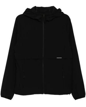 CONDITION WEAR Zip-Up Windbreaker - Black