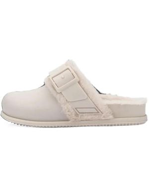 Melissa Mules Cosy Warm - White