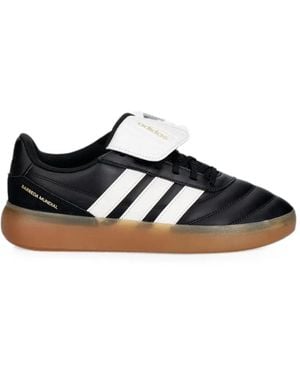 adidas Barreda Mundial Fold-Over Tongue Trainers - Black