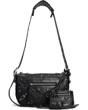 Balenciaga ル カゴール ショルダーバッグ M - ブラック