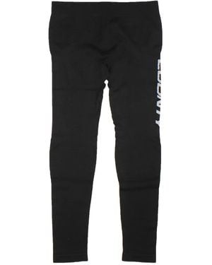 Marcelo Burlon County Leggings mit Schriftzug - Schwarz