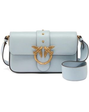Pinko Mini Love Bag Cross Body Bag - Blue