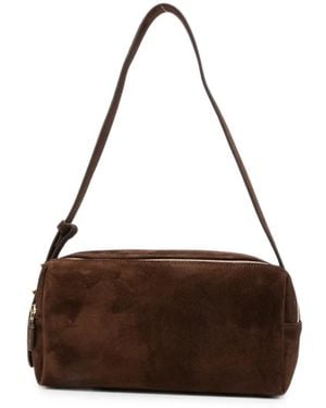 Elleme Trousse Suede Cross Body Bag - Brown