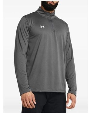 Under Armour Team Tech Quarter-Zip Sweatshirt - Gray