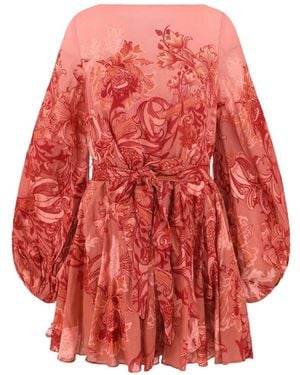 Hemant & Nandita Cocktail Dress - Red