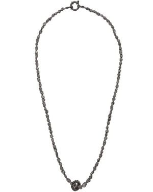 KUNDO Collier Chaîne En Argent - Bleu