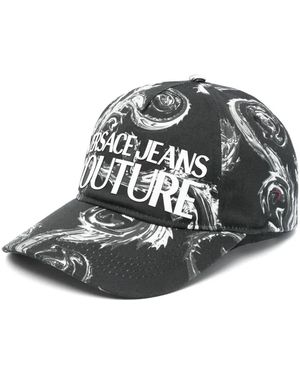 Versace Jeans Couture Cappello Da Baseball Chromo Couture - Nero