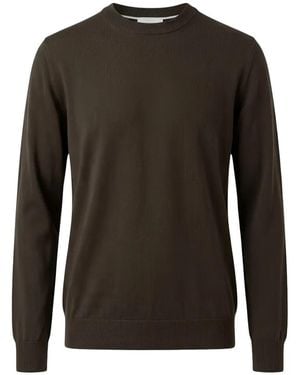 Diktat Fine-Knit Crew-Neck Wool Jumper - Black