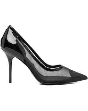 Love Moschino Pointed Court Shoes - Black