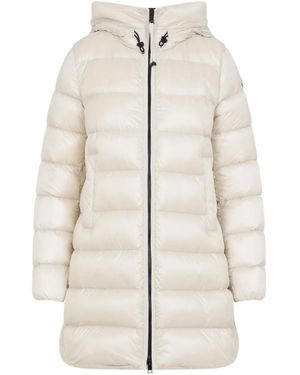 Moncler Plumífero con capucha - Blanco