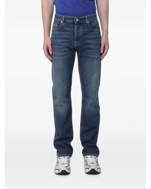 Blauer Boston Whiskering-Effect Jeans - Blue