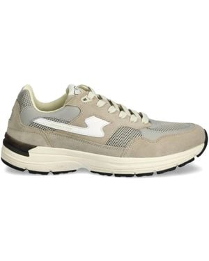 Stepney Workers Club Amiel S-Strike Raw Sneakers - Weiß
