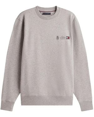 Tommy Hilfiger Logo Graphic Sweatshirt - Gray
