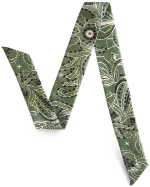 Mont Kiji Azay Silk Wristband - Green