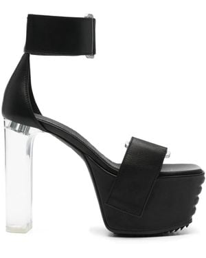 Rick Owens Banana 125mm サンダル - ブラック