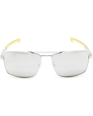 Scuderia Ferrari 107/6G Pilot-Frame Sunglasses - White