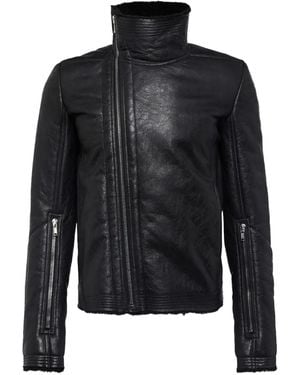 Rick Owens シアリング ジャケット - ブラック