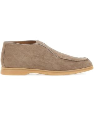 Duca Degli Abruzzi Leo Suede Loafers - Brown