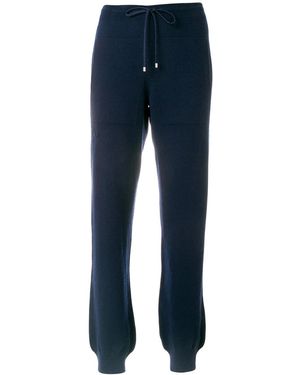 Barrie Romantic Timeless Cashmere Jogging Trousers - Blue