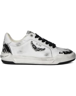 Zadig & Voltaire Fly Wings Sneakers - Weiß