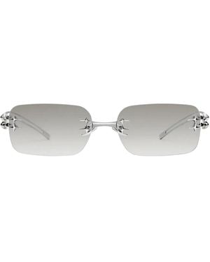 Gentle Monster Tetra 02(Brm) Sunglasses - Metallic