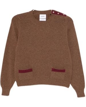 Barrie Ribbon Jumper - Brown