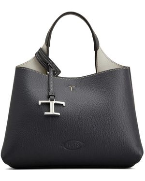 Tod's レザー ミニバッグ - ブラック