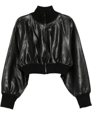 Norma Kamali Veste Bomber Oversize - Black