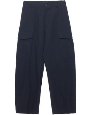 Studio Nicholson Cargo-Pocket Pants - Blue